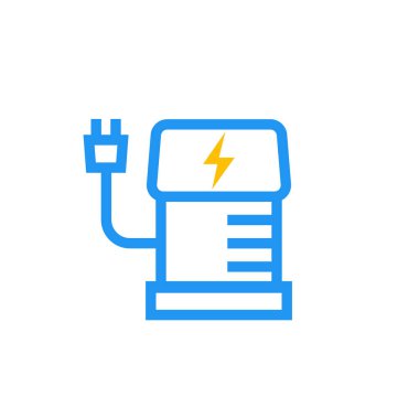 araç şarj istasyonu elektrikli araçlar simgesi