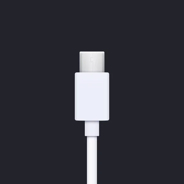 Tipo usb c enchufe — Archivo Imágenes Vectoriales