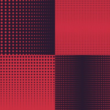 yarım ton vektör arka plan koyu ve kırmızı