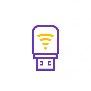 USB 4g lte modem simgesini