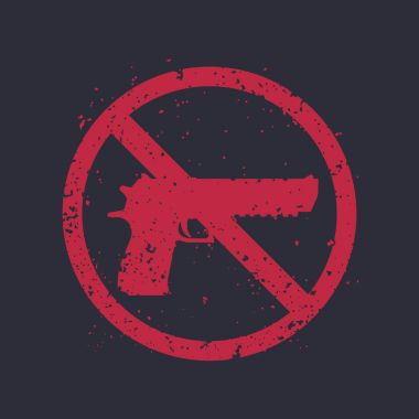 hiçbir silah işareti güçlü tabanca ile 