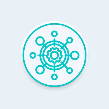 Üretim satırı simgesi