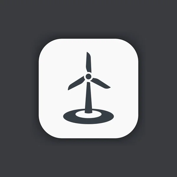 Icono de energía eólica — Archivo Imágenes Vectoriales
