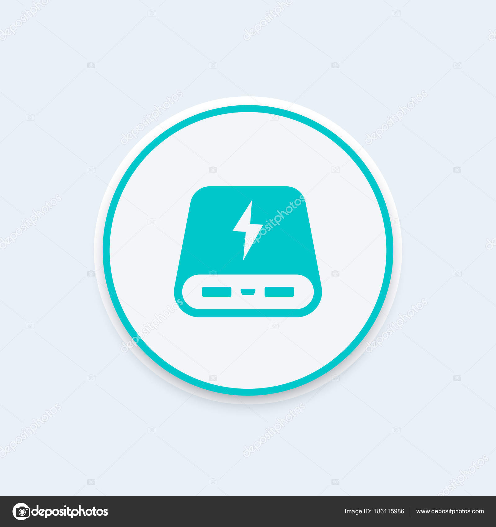 Power Bank Icon Portable Charger Mobile Devices Vector Illustration Vector Image By C Nexusby Vector Stock Power Bank Icon Portable Charger Mobile Devices Vector Illustration Vector Image By C Nexusby Vector Stock