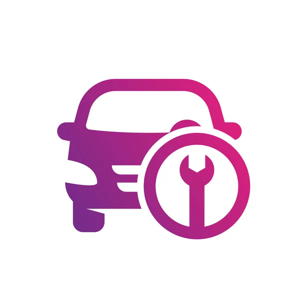 Auto Service Logo Element Vektorillustration — Stockvektor