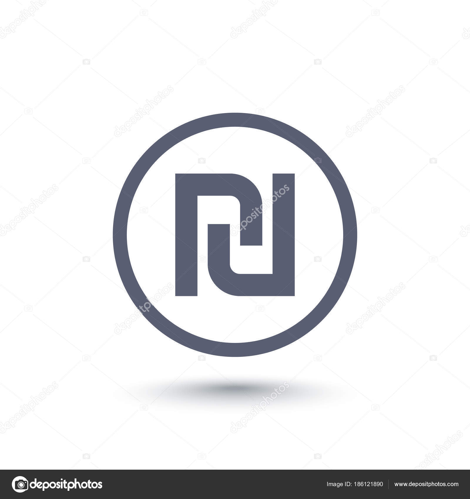 谢克尔符号以色列货币符号图库矢量图©nexusby 186121890