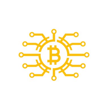 Bitcoin kutsal kişilerin resmi üstünde beyaz