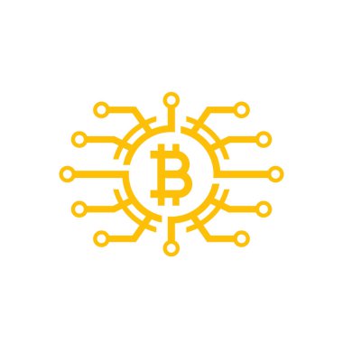Bitcoin kutsal kişilerin resmi üstünde beyaz