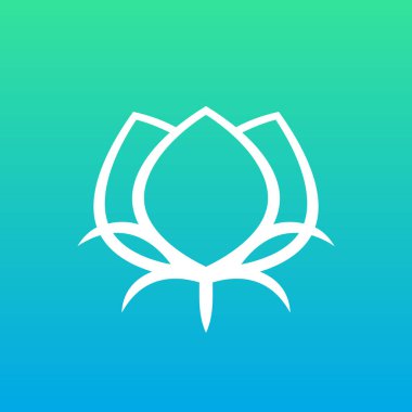 Pamuk kutsal kişilerin resmi, vektör logosu