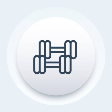 egzersiz kutsal kişilerin resmi, vektör piktogram