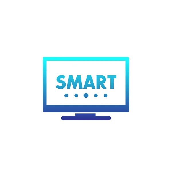 Icône Smart tv — Image vectorielle