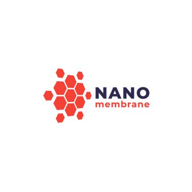 nano materials vector logo clipart