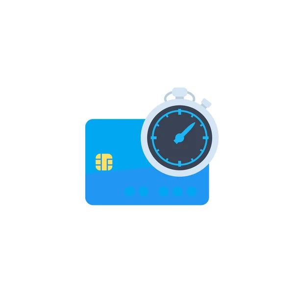 Fast payments icon, vector — Stock Vector