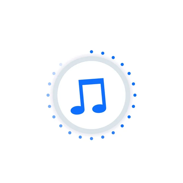 Music streaming vector — ストックベクタ