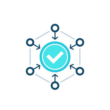 pozitif etki, vektör illüstrasyonu