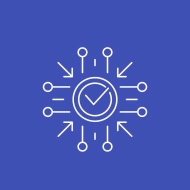 pozitif etki simgesi, doğrusal