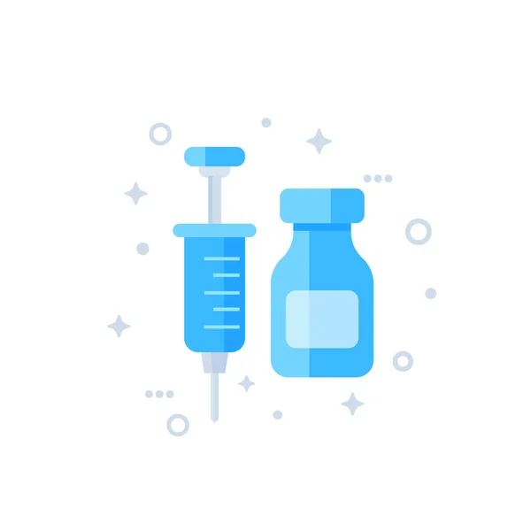 Vaccination vector icon — Stock Vector