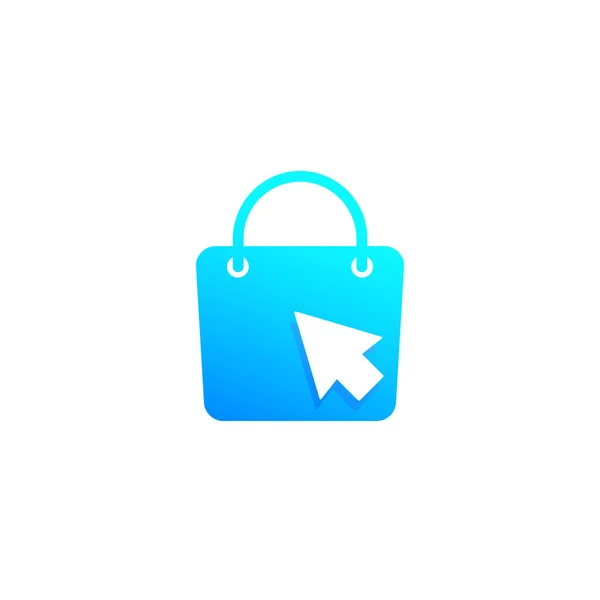 Boutique en ligne icône vectorielle — Image vectorielle