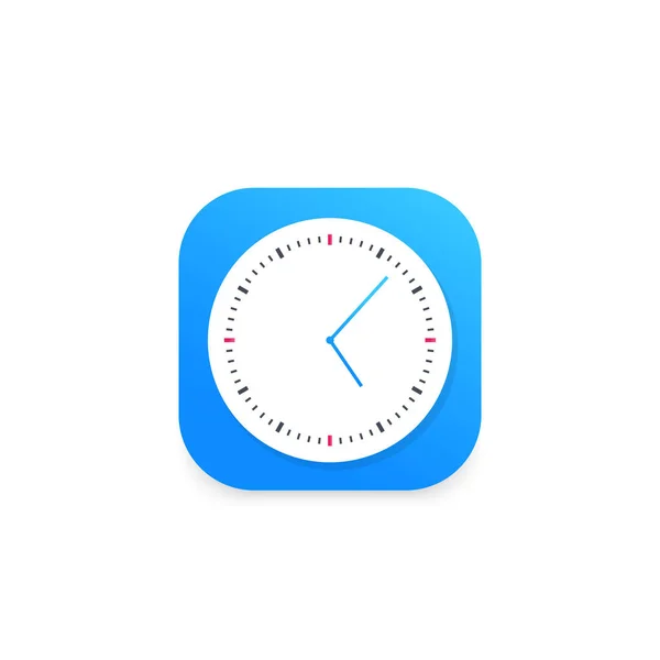 Watch vector icon for apps — ストックベクタ