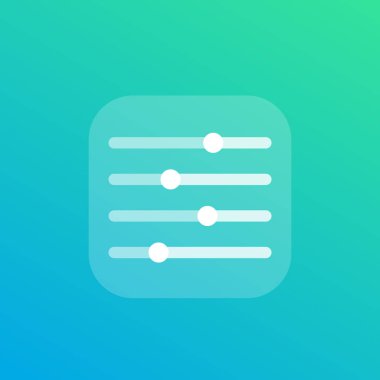 kaydırma çubuğu vektör simgesi