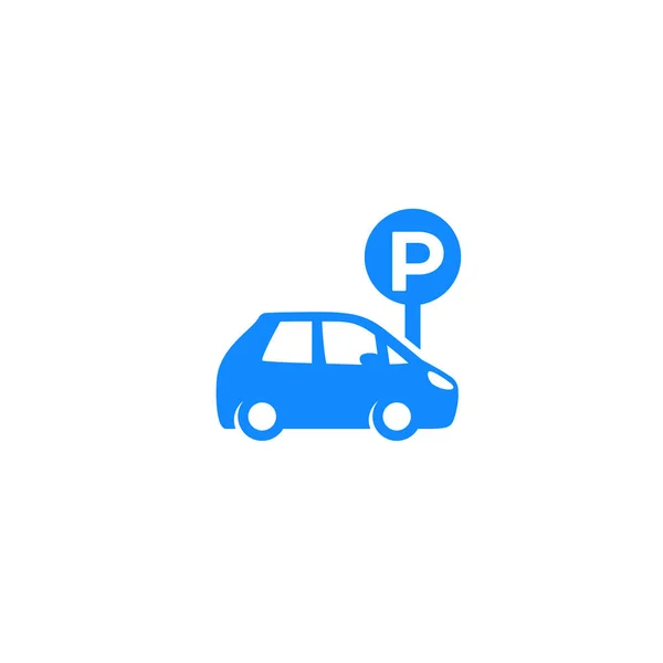 Icona del parcheggio — Vettoriale Stock