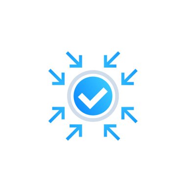 positive impact vector icon