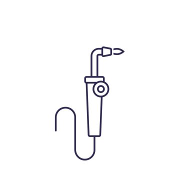 Kaynak aracı, satır vektör simgesi