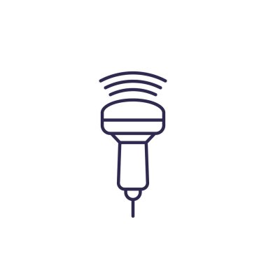 ultrason simgesi, satır vektörü