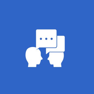 tartışma, diyalog simgesi