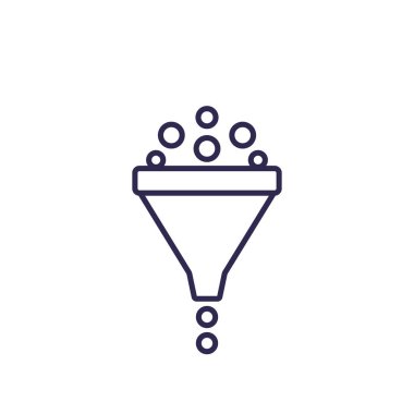 filtre, satır simgesi