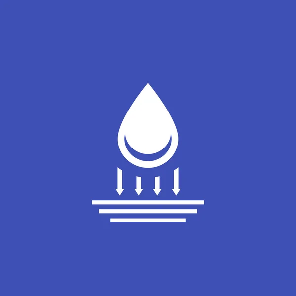 Waterproof icon, vector — Stock Vector