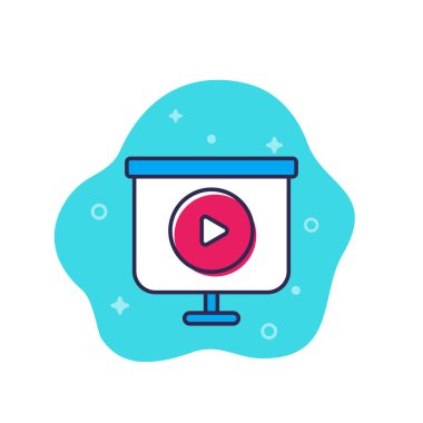 Sunum, ana hatlarıyla ortam simgesini çal