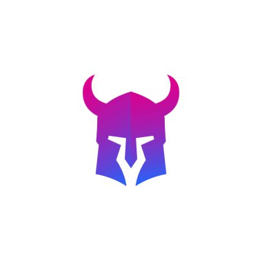 Boynuzlu miğfer, vektör