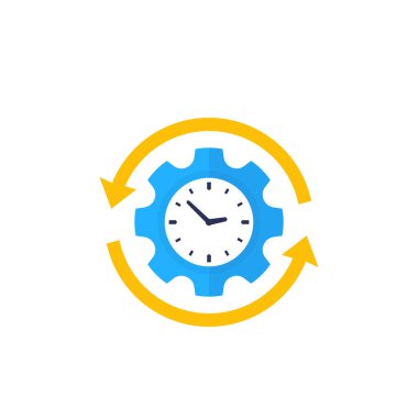productivity, production efficiency vector icon clipart
