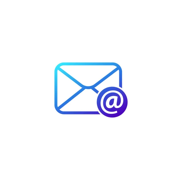 E-Mail, eingehende Nachricht, Mail-Symbol — Stockvektor