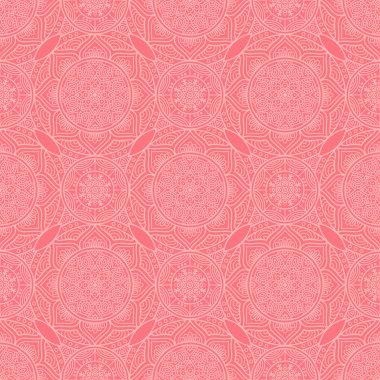 etnik çiçek seamless modeli