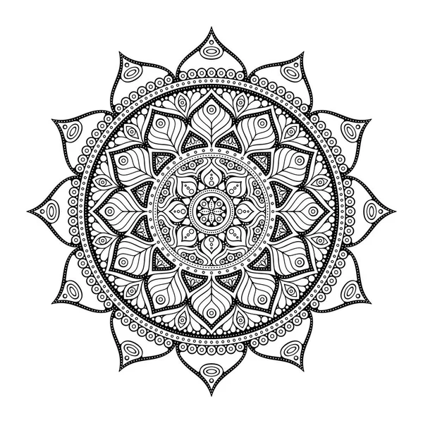 Vector indian Mandala — Stock Vector