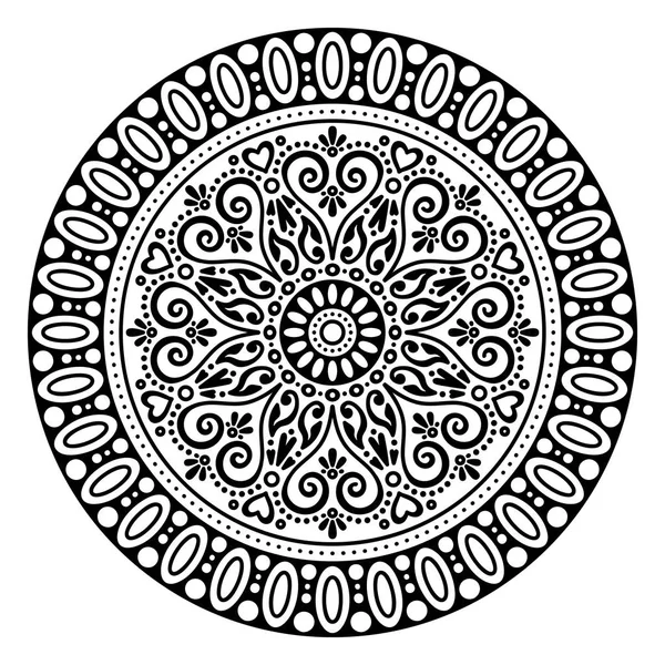 Vektorindian Mandala — Stock vektor