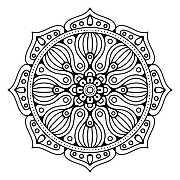 Vector indio Mandala — Archivo Imágenes Vectoriales