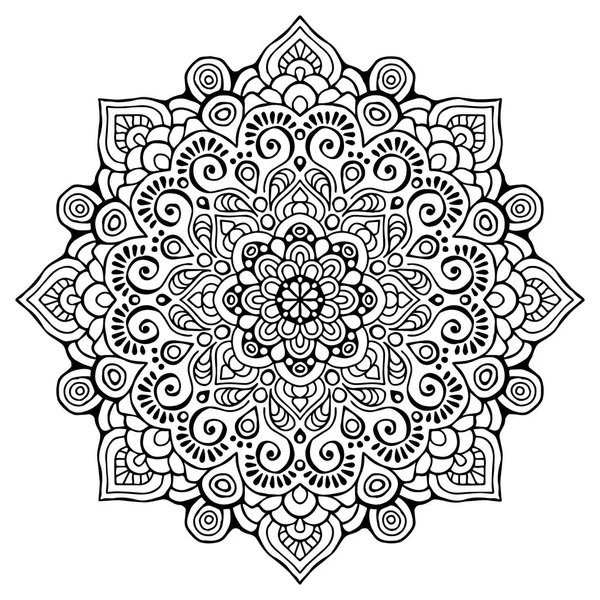 Indiai Mandala vektor — Stock Vector