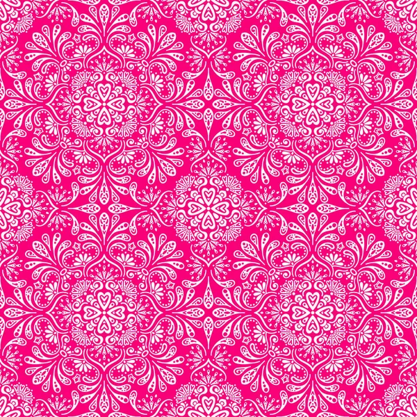 etnik çiçek seamless modeli