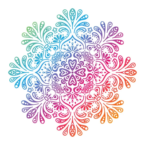 Mandala indien vecteur — Image vectorielle