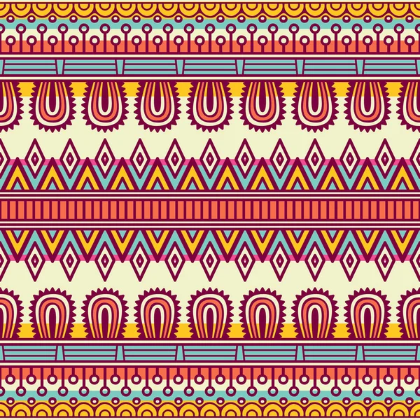 etnik çiçek seamless modeli