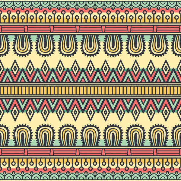 etnik çiçek seamless modeli