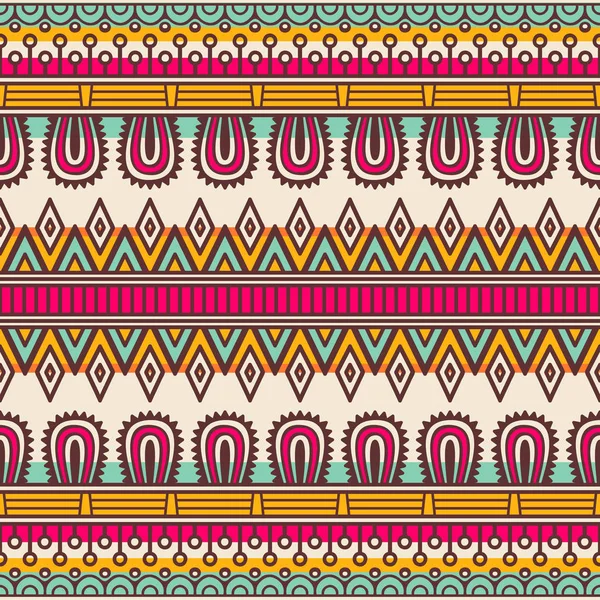 etnik çiçek seamless modeli