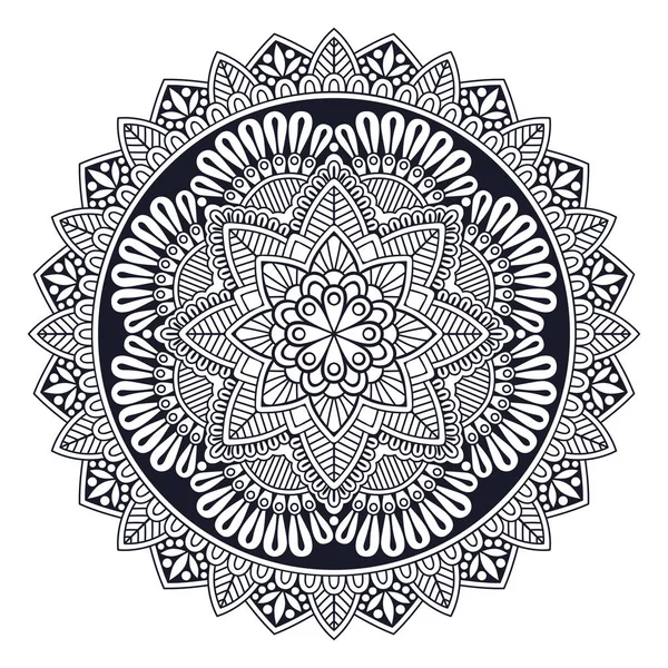 Vektorindian Mandala — Stock vektor