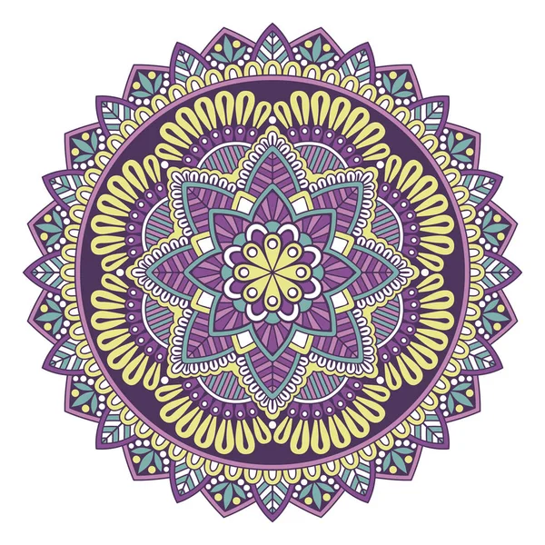 Vektör Hintli Mandala