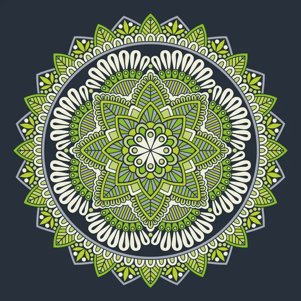 Vektör Hintli Mandala