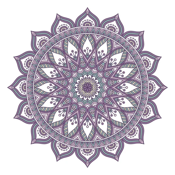 Vector indian Mandala — Stock Vector