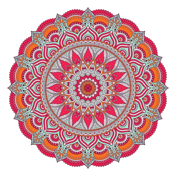 Vektör Hintli Mandala